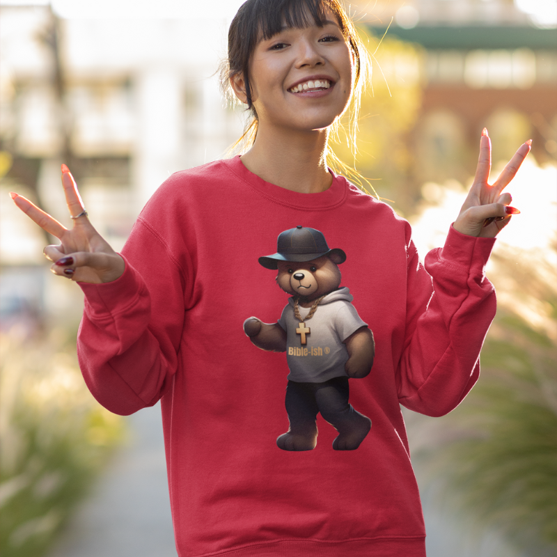 Faithful Teddy™️ Unisex Crewneck Sweatshirt