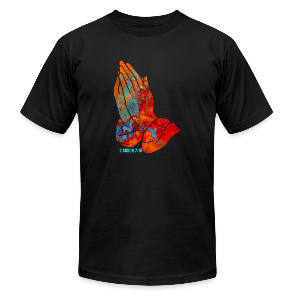 PRAY Unisex Jersey T-Shirt - black