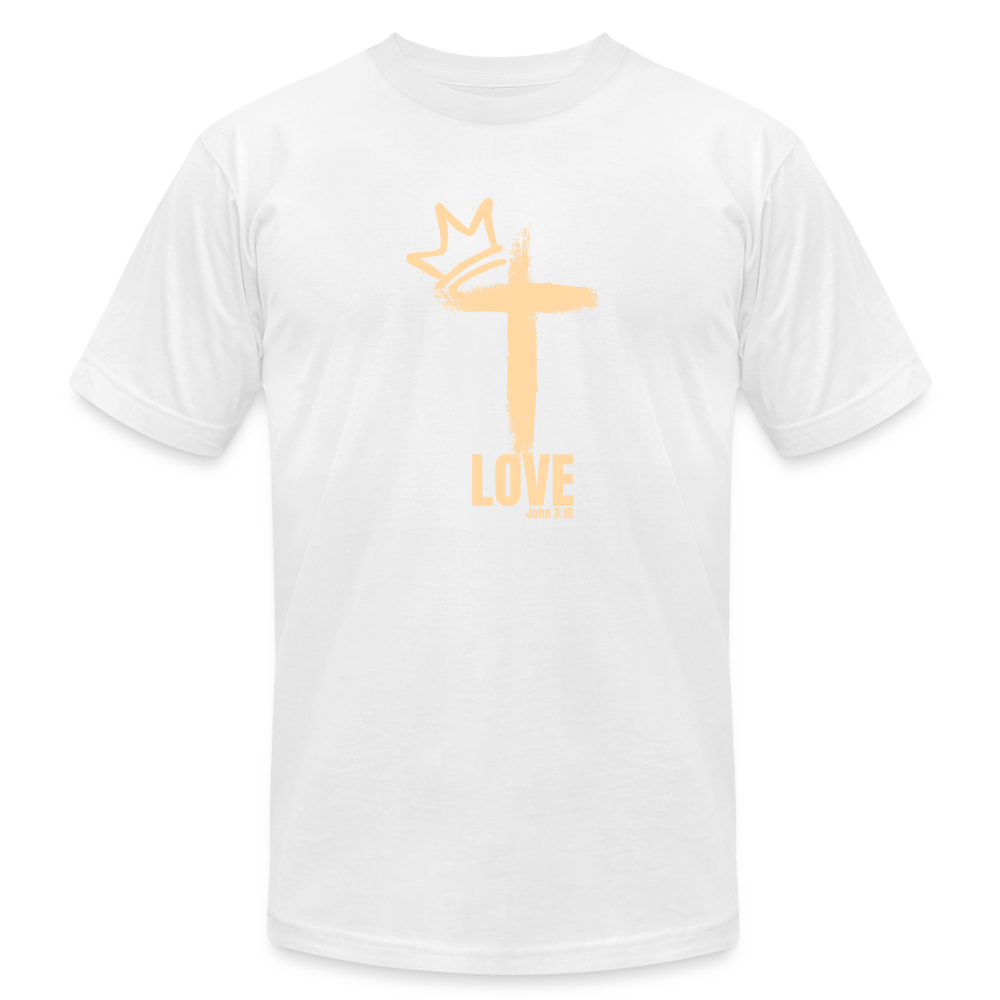 Love Unisex T-shirt Short Sleeve - white