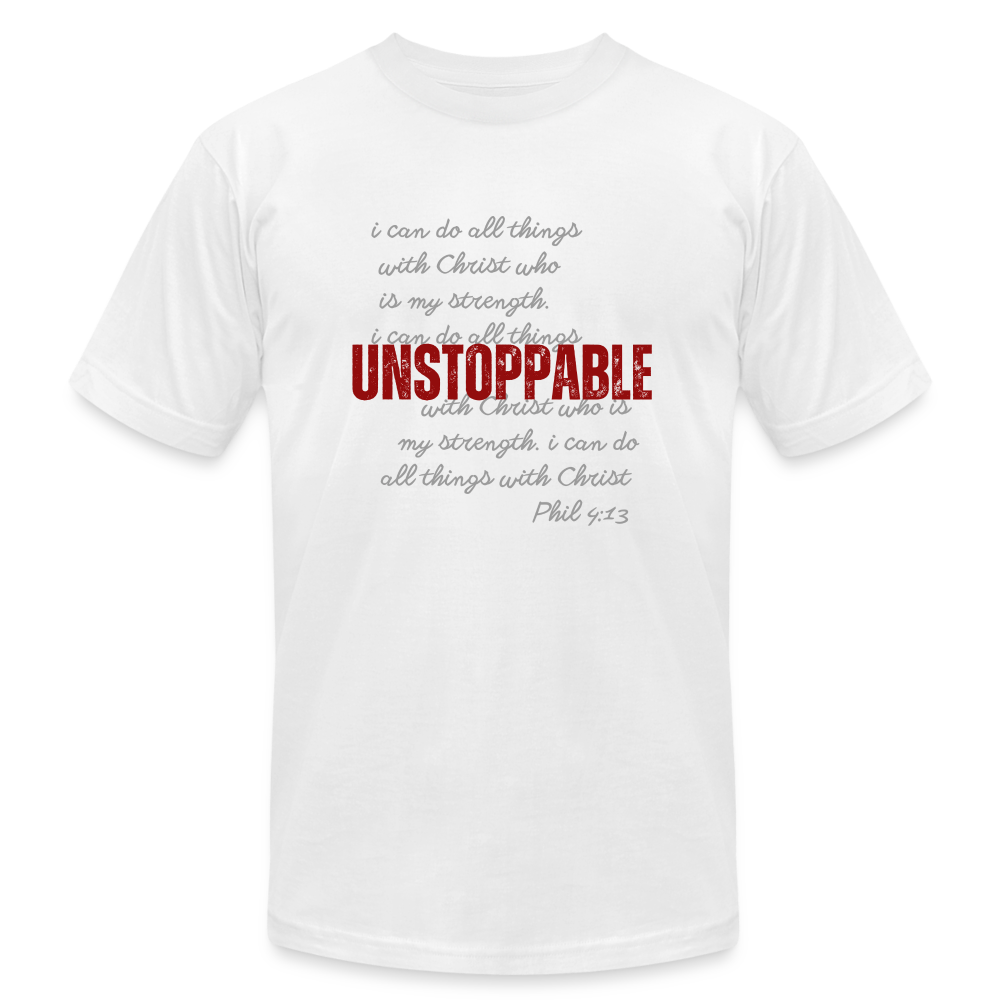 Unisex Jersey T-Shirt by Bella + Canvas - white