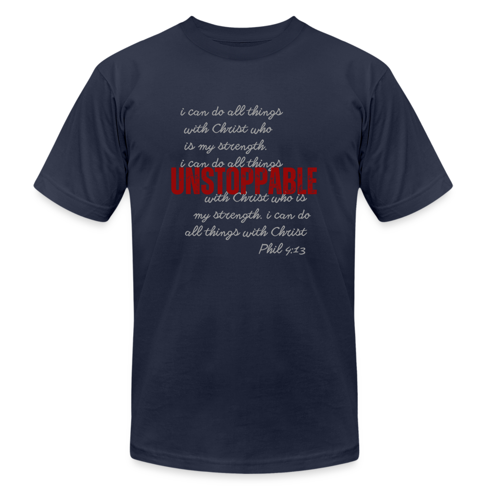 Unisex Jersey T-Shirt by Bella + Canvas - navy
