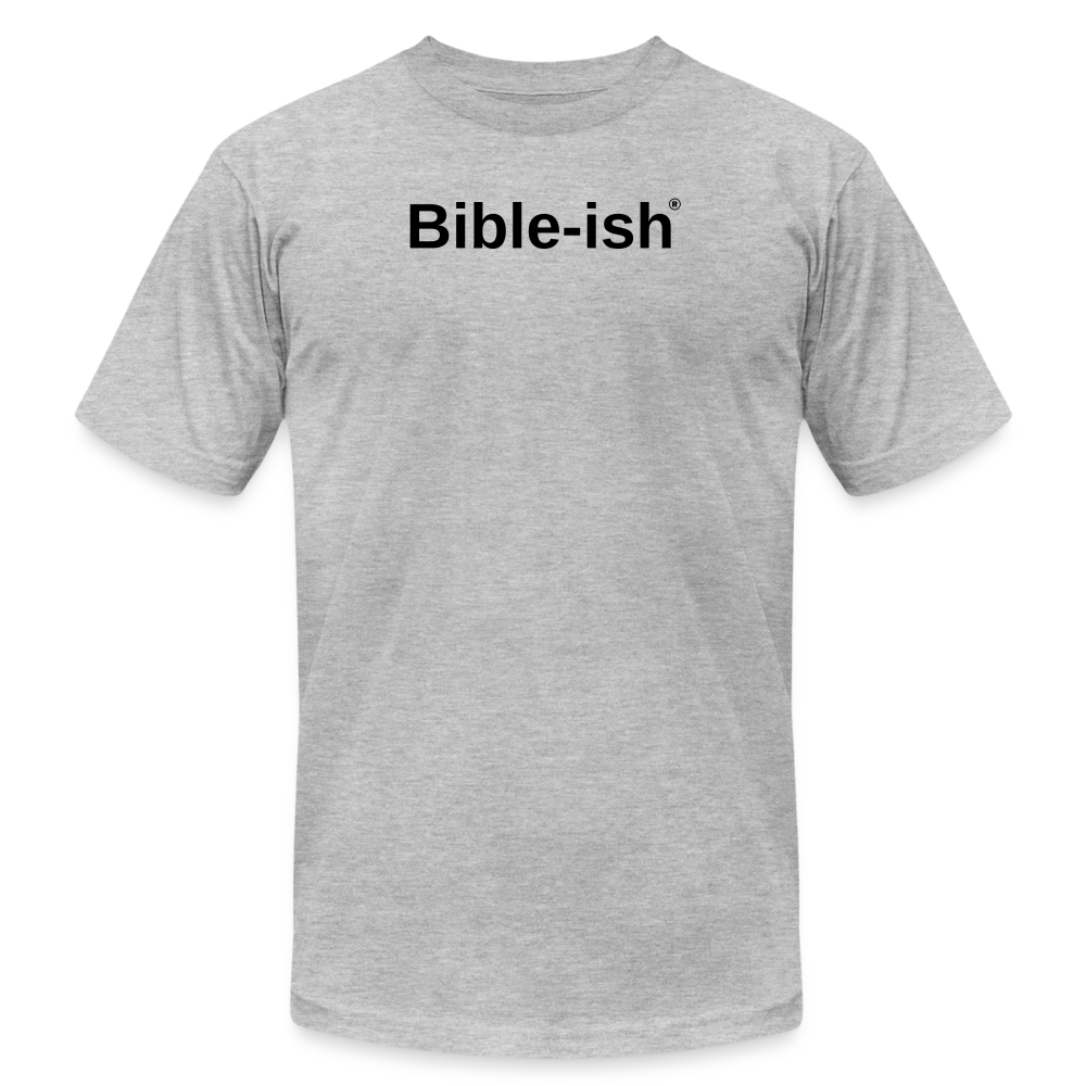 NEW Unisex Bible-ish® Jersey T-Shirt - heather gray