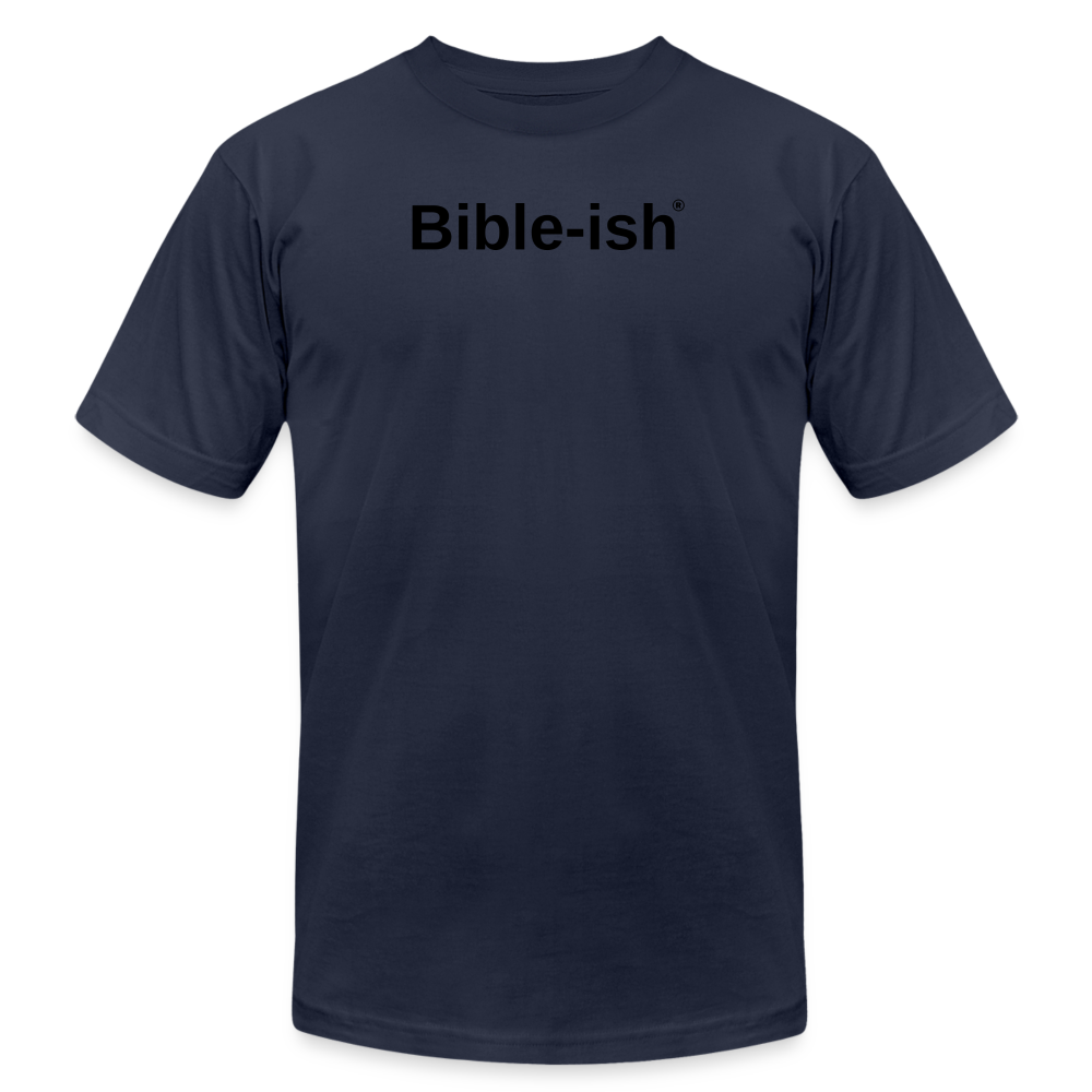 NEW Unisex Bible-ish® Jersey T-Shirt - navy