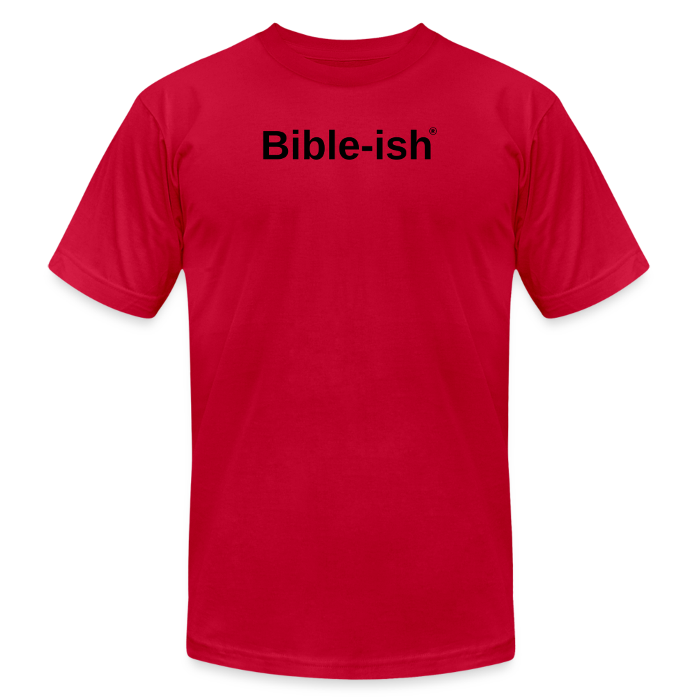 NEW Unisex Bible-ish® Jersey T-Shirt - red