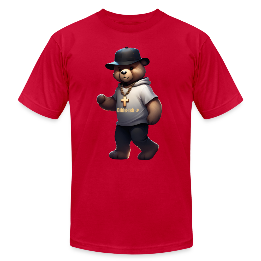 Unisex Jersey T-Shirt by Bella + Canvas - red