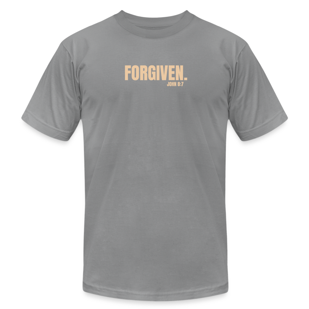 FORGIVEN Unisex Jersey T-Shirt - slate