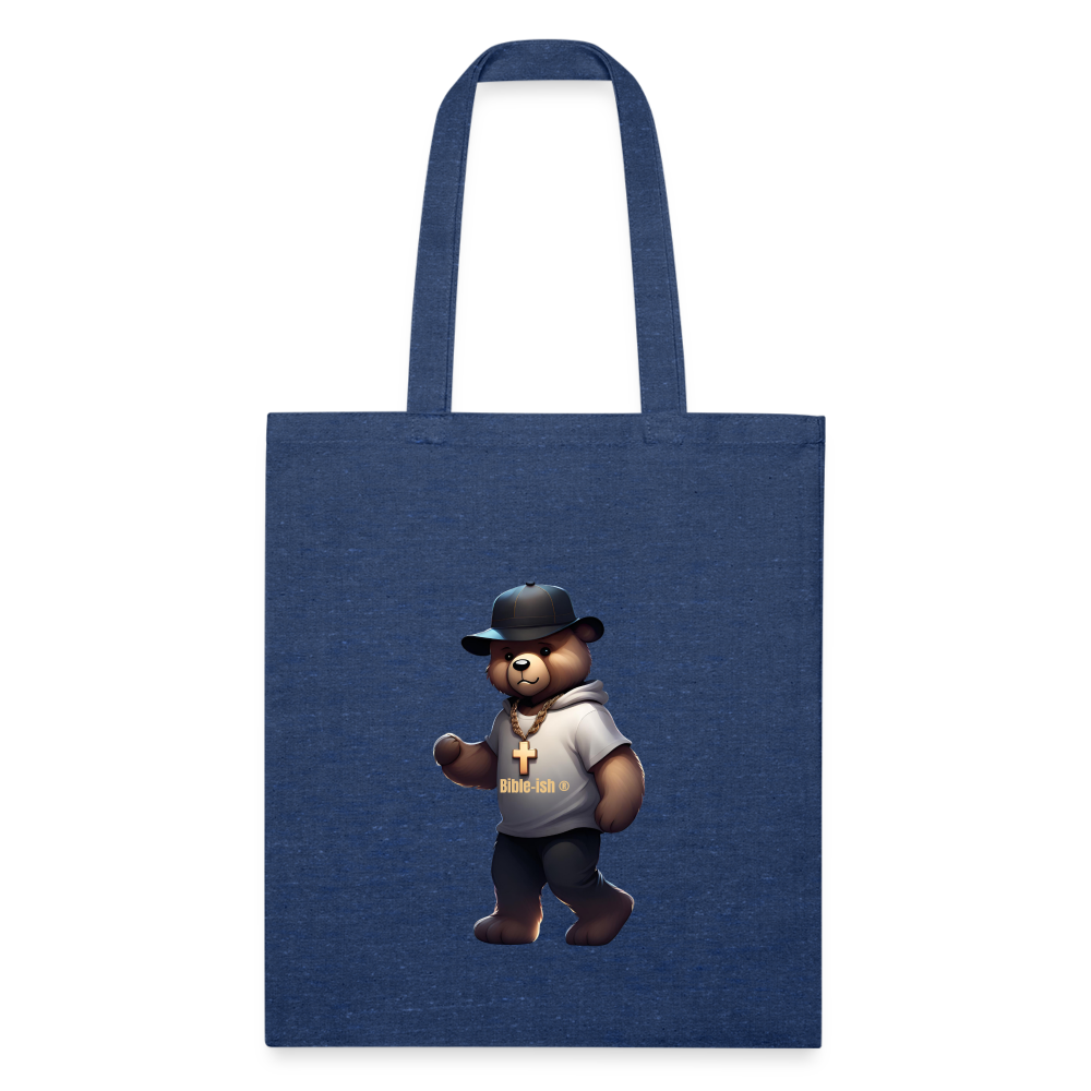 Recycled Tote Bag - heather navy