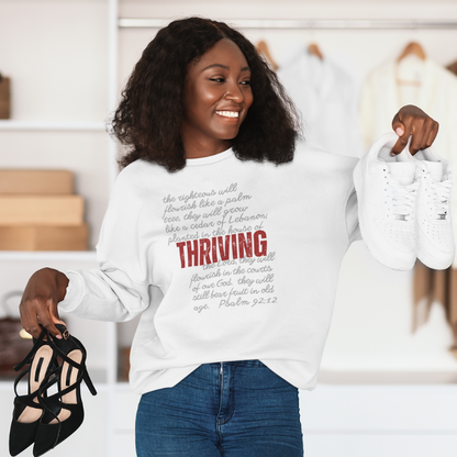 Thriving Unisex Crewneck Sweatshirt