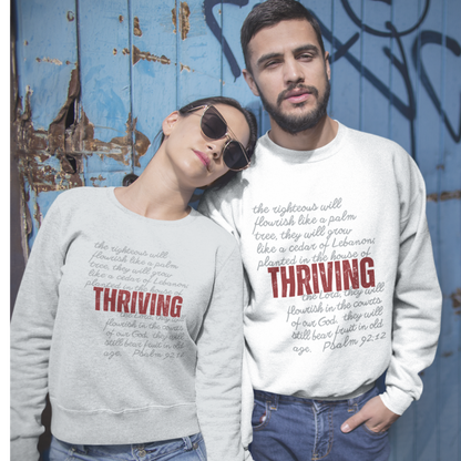 Thriving Unisex Crewneck Sweatshirt